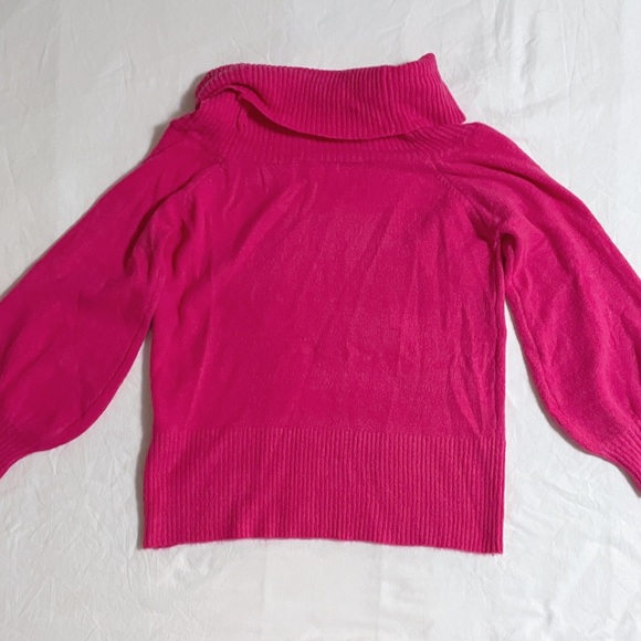 Vine & Love Pink Turtleneck Sweater - Picture 4 of 6